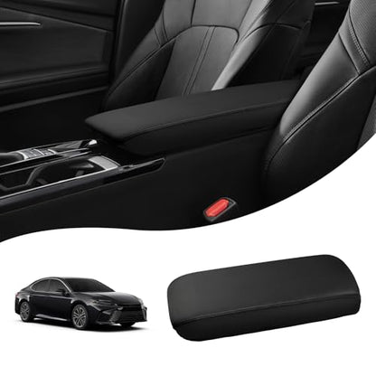 Autorder Center Console Cover for 2025-2026 Toyota Camry Accessories Armrest Cover Anti-Scratch Middle Console Pad Leather Armrest Protector - size: 25+ Camry Armrest Cover