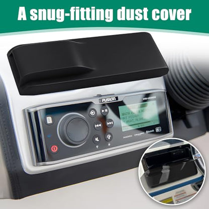 Dust Cover for MS-RA70CV Radio, Marine Stereo Radio-Cover for MS-RA70 Black 010-12466-01