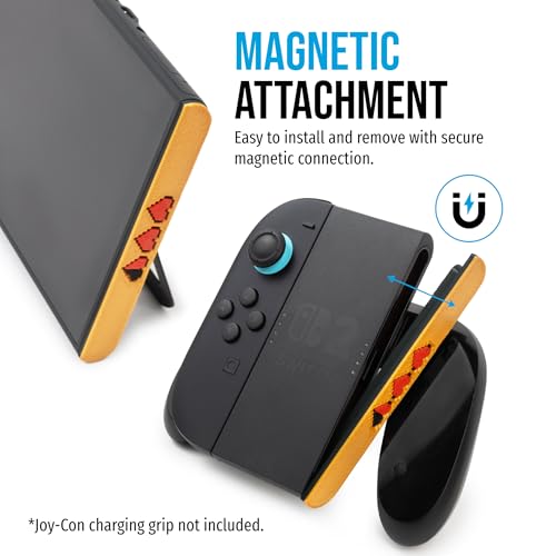 JoyCon Magnetic Dust Cover Compatible With Nintendo Switch 2 – Protective Port Covers, Dust Guard (Set of 2) (Hearts) - color: Hearts