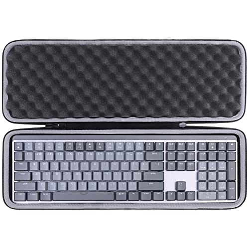 co2CREA Hard Case Replacement for Logitech MX Mechanical Wireless Illuminated Performance Keyboard - color: Black, size: Case for MX Mechanical Keyboard