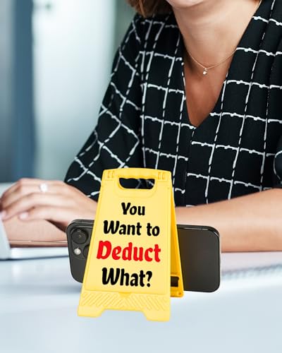 Funny Desk Shelf Decor, Want Deduct Mini Desk Sign | Want Deduct Sign, Funny Shelf Sign, Home Office Decor, Mini Desk Sign - style: You Want To Deduct What