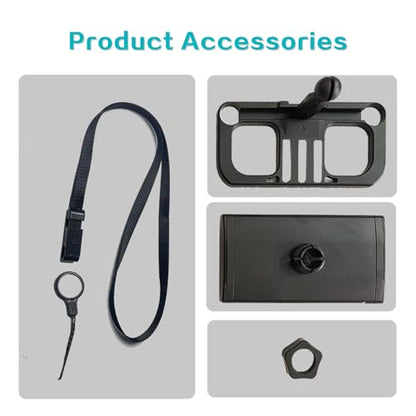 Drone Controller Bracket and Tablet Bracket, with Neck Strap | 4.7-12.9 inch Adjustable Bracket.Compatible With DJI Mavic Air/Mini Series,