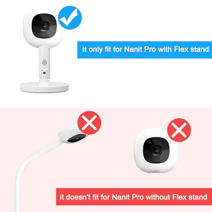 67" Adjustable Height Baby Monitor Floor Stand Compatible with Nanit Pro & Flex Stand,Babysense HDS2/V43,HelloBaby HB65/HB6550/Pro/HB6560/HB66,Infant Optics DXR-8 Pro,Also Cameras with 1/4 Connection