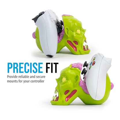 Glistco Zombie Head Controller Stand - Controller Holder Figure, Gaming Controller Accessories, Zombie Collectible Home Decor for Desktop, Compatible with PS5 DualSense & Xbox controllers