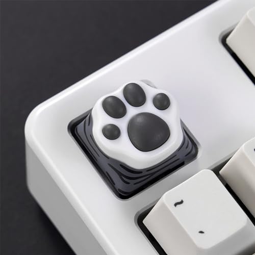 SYA ZOMOPLUS Cute Keycaps,Novelty Cat-Claws Keycap 3D Model OEM Profile Keyboard Keycaps Squishy-Paws Custom Key Caps for Cherry MX Switches Mechanical Gaming Keyboard ESC-Key Keycap(Dragen-Li1pcs) - color: Dragen-Li-1pcs