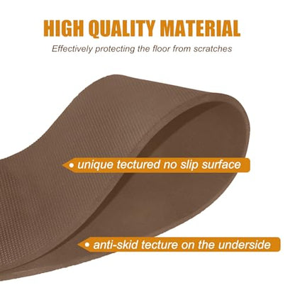 Recliner Pads for Hardwood Floors,Non Slip Recliner Grippers,Under Recliner Floor Protectors,Furniture Pads to Prevent Sliding,Non Slip Furniture Rail Pad for Recliners,Swivel Chairs,Coffee - size: 1PCS-Square-Coffee-30"x30"