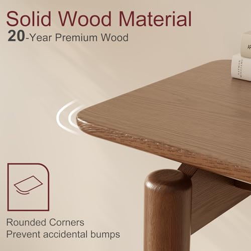 AQIMUELE Wood Console Table Walnut Entryway Table, Thin Console Table, Sofa Tables for Living Room (39.4'') - color: Walnut, size: 39.4"W x 11.8"D x 29.9"H