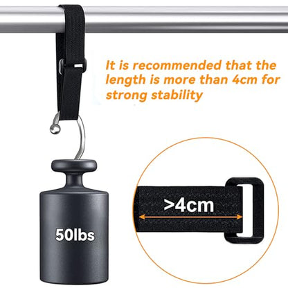 20Ft x 1" Adjustable Cable Straps with 30 Buckles, Hook and Loop Straps, Reusable Nylon Cable Ties for Cord Organiser, Organizer, Cable Tidy, Free Cut Length, Black - size: 20Ft x 1inch