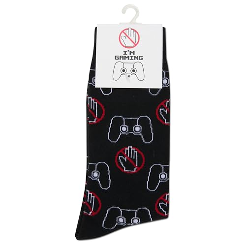Funny Gaming Socks For Men, Hilarious Gaming Gift For Men, One Size 8-13