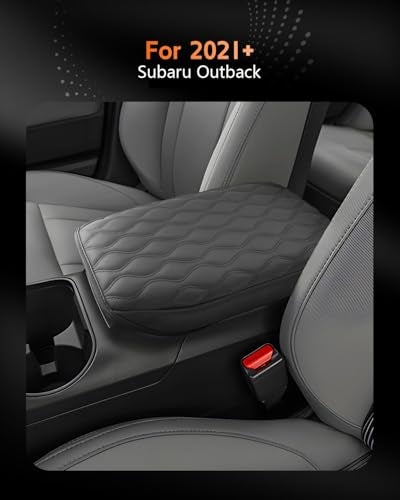 CDEFG for Subaru Outback 2020-2025 Center Console Cover Armrest Box Cover for Outback Accessories Console Arm Rest Protector Thickened