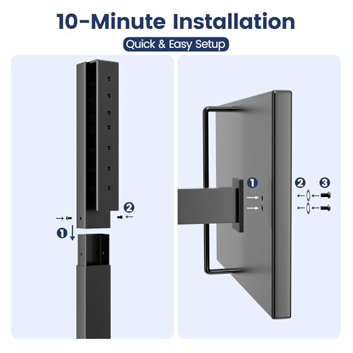 pickpiff Vacuum Cleaner Stand Compatible with Dyson V15, V12, V11, V10, V8, V7, V6 & G5 – Freestanding Holder with Accessory Storage, No Drilling Required, Easy Installation