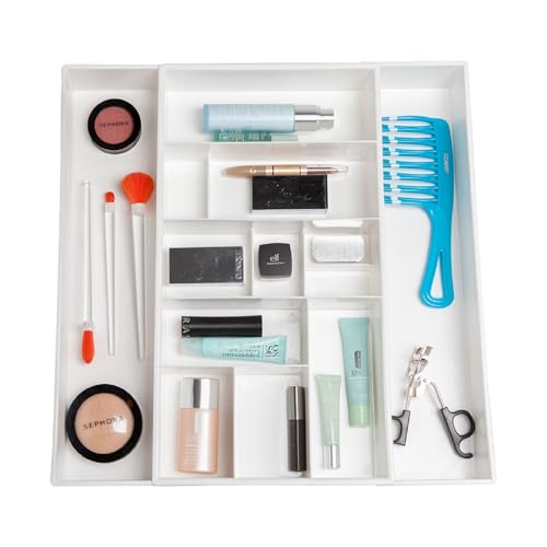 Dial Industries Expandable Vanity Drawer Makeup Organizer Desk Storage Tray - style: Vanity