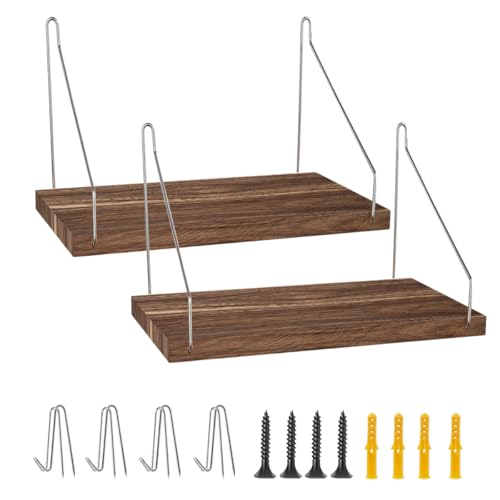 Fabric Wall Cubicle Shelf with Hooks for Work Decor, 11.8''x6'' Wooden Cubicle Organizer Storage Shelf with Hangers Cubicle Accessories for Office & Women Men Desk（2 Pack ） - style: 2 Pack