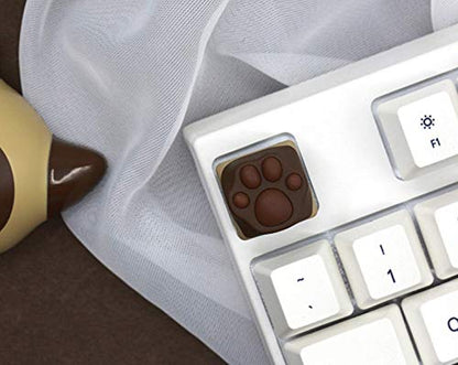 Sya Zomoplus Cute Cat-Claws Keycap 3D Model OEM Profile Keyboard Key Caps for Cherry MX Switches Mechanical Gaming Keyboard Catpaw ESC-Key Keycap (Siamese 1pcs) - color: Siamese-1pcs