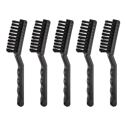 HARFINGTON 5pcs Anti-Static Cleaning Brush 18x60mm PV Plastic Conductive Bristles Anti Static ESD Brushes for Clean PCB Laptop Keyboard Fan and Other Electronic Devices