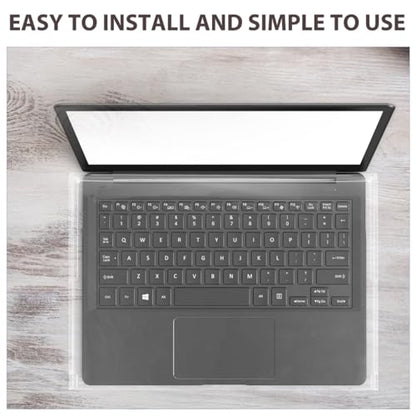 Veemoon 15.6inch Laptop Acrylic Keyboard Cover Anti-Cat Laptop Keyboard Cover Clear Mechanical Keyboard Dust Cover Computer Transparent Waterproof Protector Case for Home School Office