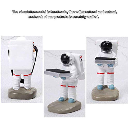 Pilarmuture Watch Display Stand Jewelry Organizer Astronaut Handmade Watch Holder Resin Figurine Jewelry Watch Storage Rack Eyeglass Holder for Office Home Decoration - size: 2#astronaut