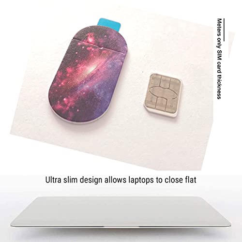Laptop Camera Cover Slide (5 Pack),Thin Web Camera Cover for Laptop, Desktop, PC, iPad, iMac, Tablet,Protecting Your Privacy Security (Universe)