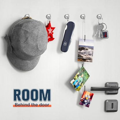 FINDMAG Magnetic Hooks, 30lbs Magnet Hooks Cruise Cabin Ship Essentials 2026, Rare Earth Magnets with Hooks, N52 Magnetic Hooks for Hanging, Home, Kitchen, Office (10 Pack, Silver) - color: Silver, size: 0.63 inches