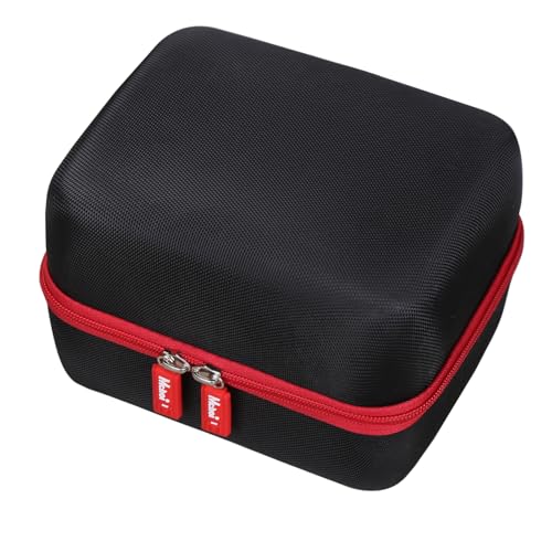 Hard EVA Carrying Case for GOOLOO A3 Jump Starter with Air Compressor, 3000A Portable Car Battery Booster Storage Box, Shockproof Weather-Resistant Travel Bag