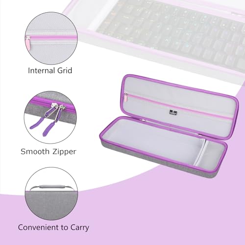 Tourmate Hard Storage Case for ASUS ROG Gaming Mechanical Keyboard & ASUS ROG Gaming Mouse - Travel Case for Keyboard and Mouse Combo(Box for Sale)