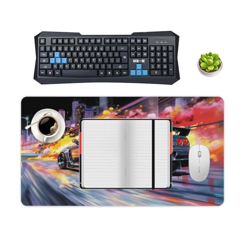JDM Car Desk Mats on Top of Desks Pad Japanese Large Mouse Pads Gaming Cool R32 Tokyo Drift JDM Car Big Mousepad for Desktop Keyboard Computer Mat 40X75cm - size: 40X75cm