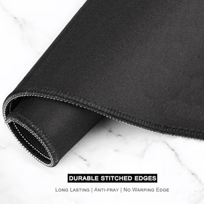 Auhoahsil Large Gaming Mouse Pad, Marble Theme XXL 35.4 x 15.7 in Desk Pad Stitched Non-Slip Rubber Long Computer Mousepad Thin Extended Full Size Desk Mat for Desktop Laptop Wireless Mice, Teal Pink - color: 06 Blue Pink Marble, size: 35.5L x 15.7W inche