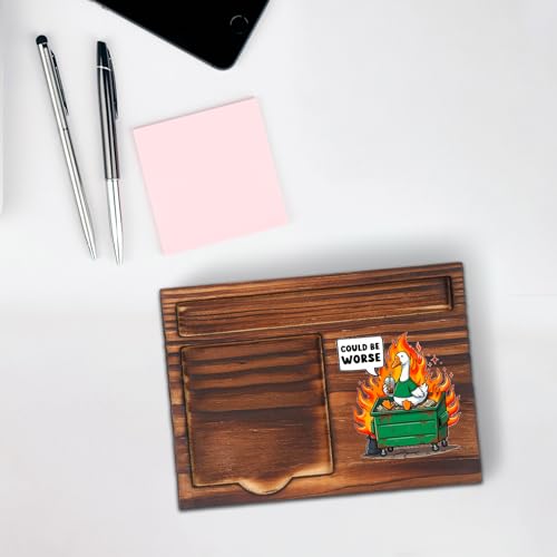 We’re All in This Together Desk Decor, Funny Office Sticky Note Holder for Coworker Team Gift, Memo Pad Holder Work Desk Organizer STYW12 - style: We’re All in This Together