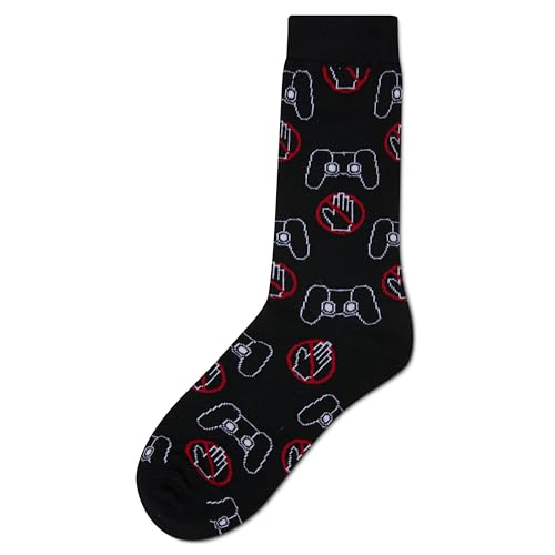 Funny Gaming Socks For Men, Hilarious Gaming Gift For Men, One Size 8-13
