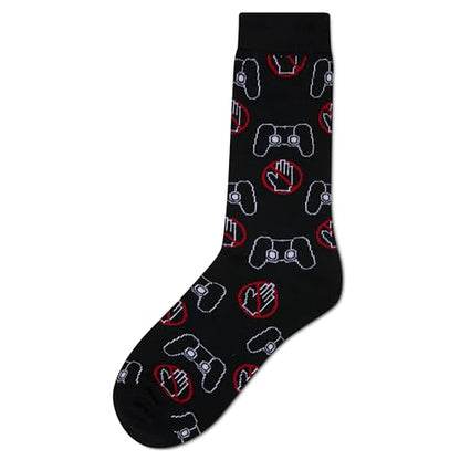 Funny Gaming Socks For Men, Hilarious Gaming Gift For Men, One Size 8-13