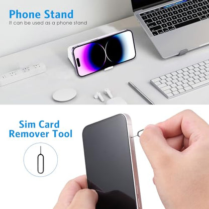 18 in 1 Multifunctional Keyboard Cleaner Kit for Electronic Devices, Keyboard Cleaning Brush, Headphones Cleaner Kit for AirPods, Cellphones,Laptop Cleaner, Camera,Earbuds
