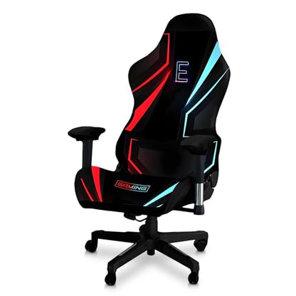 Gaming Chair Covers, 3D Printing Stretchable Soft Non-Slip Easy to Install Gamer Chair Cover with Armrest Cover(No Chair)(H) - color: H