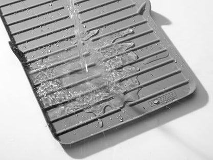 WeatherTech FlexTray - Silicone Multi-Use Protection Tray, Grey, Rectangular - color: Gray, size: 13" x 8" x 1.5"