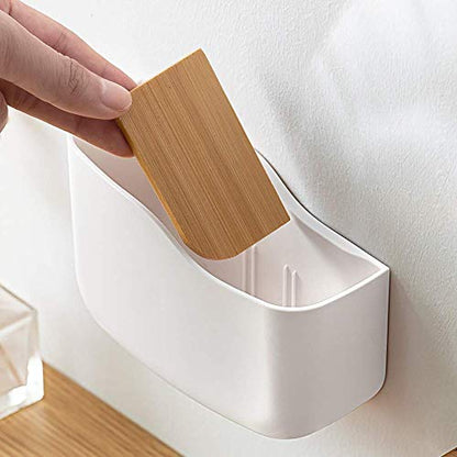 Poeland Remote Control Holder Wall Mounted Universal TV Remote Organizer Caddy Box