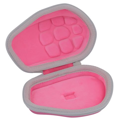 co2CREA Hard Case Replacement for Logitech MX Master 4 / Master 3S / 3 Wireless Performance Mouse (Pink Case) - color: Pink Case, style: For Master 4/3S/3