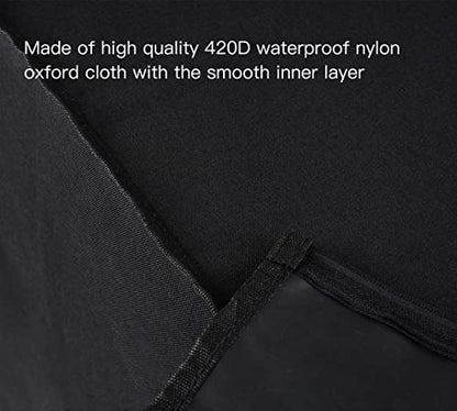 PC CPU Desktop Host Dust Cover Protector, Waterproof Desktop Mid-Tower Computer Host Dustproof Cover Full Case with Zipper, Anti-Static CPU Tower PC Dust Covers (10.6W x 20.5H x 24.6D)