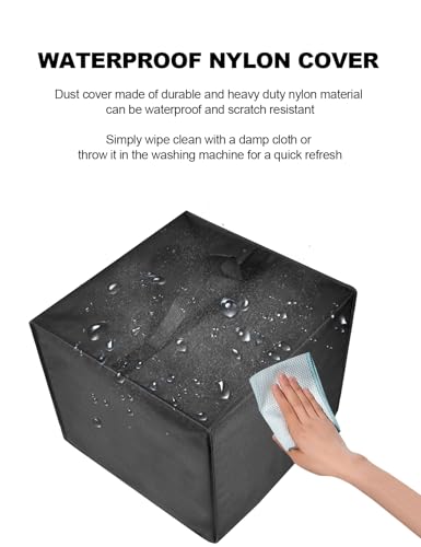 Waterproof Dust Cover Printer Cover Heavy Duty Nylon Case for Color Image CLASS MF656Cdw /Color Image CLASS MF753Cdw Wireless Duplex Laser Printer - color: Black
