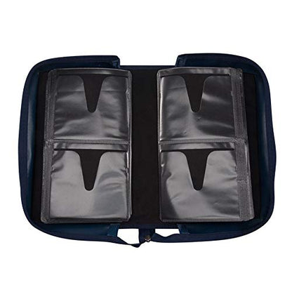 Capacity CD/DVD case Wallet, Storage,Holder,Booklet (128 Blue) - color: 128 Blue