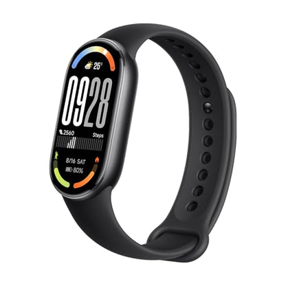 XIAOMI Mi Smart Band 10 (2025) Global Version - 1.72" AMOLED Display | 21 Days Battery Life | Touchscreen, Multi-Sport Tracker, Activity Tracker, Heart Rate Monitor | BT5.4 - (Midnight Black) - color: Midnight Black