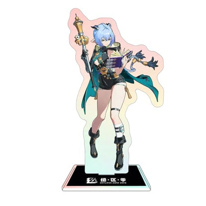 Rainteam Zenless Zone Zero Characters Acrylic Stand Figure,Colorful and Exquisite Character Design for Game Fans' Collection (Lucia) - color: Lucia