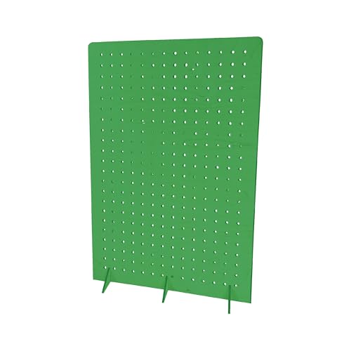 Torched Pegboard Display Stand for Jewelry, Craft Shows, Selling, Vendor Events, Tools, Peg Board Accessories Rack Organizer, XXL 15.75" L x 4.3" W x 23.75" H, Green - color: Green, size: XX-Large