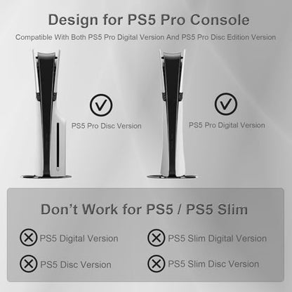 Dust Cover for PS5 Pro Console. EMiEN Oxford Fabric Anti-Scratch Waterproof Dust Guard with Back Cable Port Compatible with Sony PlayStation 5 Pro Digital & Disk Version