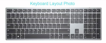 Silicone Keyboard Skin Cover Compatible for Dell Wireless Bluetooth Keyboard KM7321W, Dell Pro Keyboard KB500 & KM5221W (White) - color: White