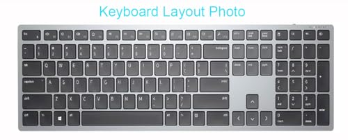 Silicone Keyboard Skin Cover Compatible for Dell Wireless Bluetooth Keyboard KM7321W, Dell Pro Keyboard KB500 & KM5221W (Pink) - color: Pink