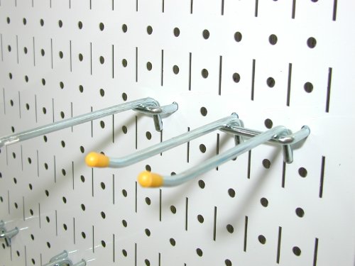 Wall Control 30-P-3232W White Metal Pegboard Pack - color: White