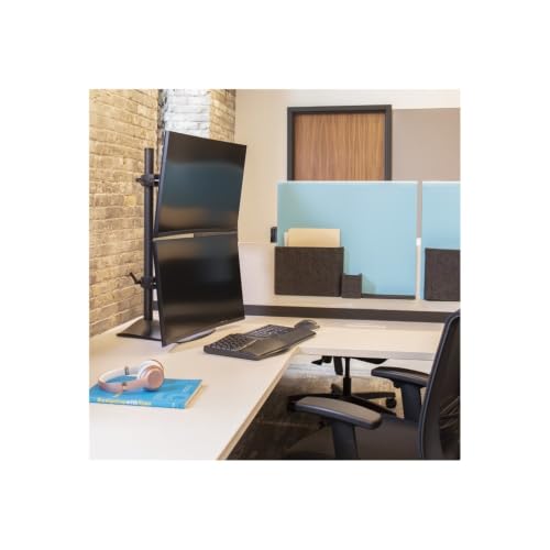 DS100 Dual-Monitor Desk Stand, Vertical - style: 2 Displays