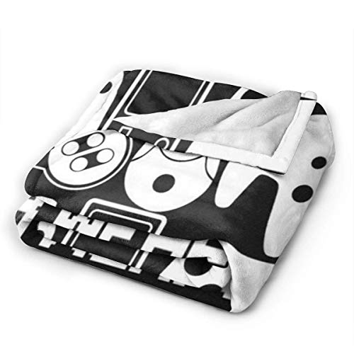 Your Weapon Gamer Gaming Gifts Blankets Ultra Soft Flannel Throw Blankets for Living Room Decor Bedroom Couch Sofa Chair Office Car 50"x40"