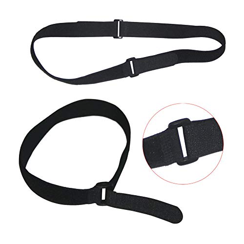 YiwerDer Reusable Fastening Cable Straps and Cable Ties Set 24 Pack(8"-12"-18"-24"), Adjustable Hook Loop Cord Management Wire Organizer Straps - style: (8-12-18-24) x 1Inch