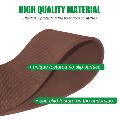 Non Skid Round Furniture Pad,Recliner Pads for Hardwood Floors,Circular Rubber Pad,Furniture Gripper Pad for Protecting Hardwood Floor Tile Floor and More from Scratching Fits Recliners,Swivel Chairs - size: 2PCS-Round-Coffee-27.5"