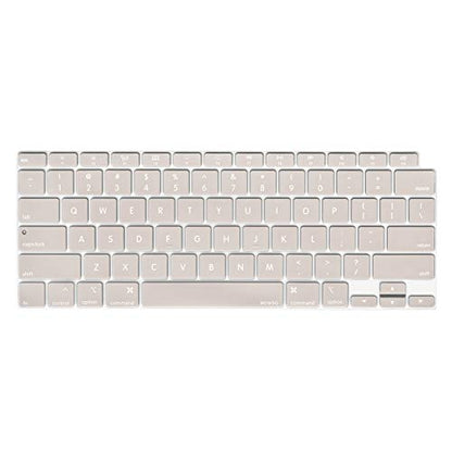 MOSISO Keyboard Cover Compatible with MacBook Air 13 inch 2022 2021 2020 Release A2337 M1 A2179 Retina Display with Touch ID Backlit Magic Keyboard, Waterproof Protective Silicone Skin, Rock Gray - color: Rock Gray